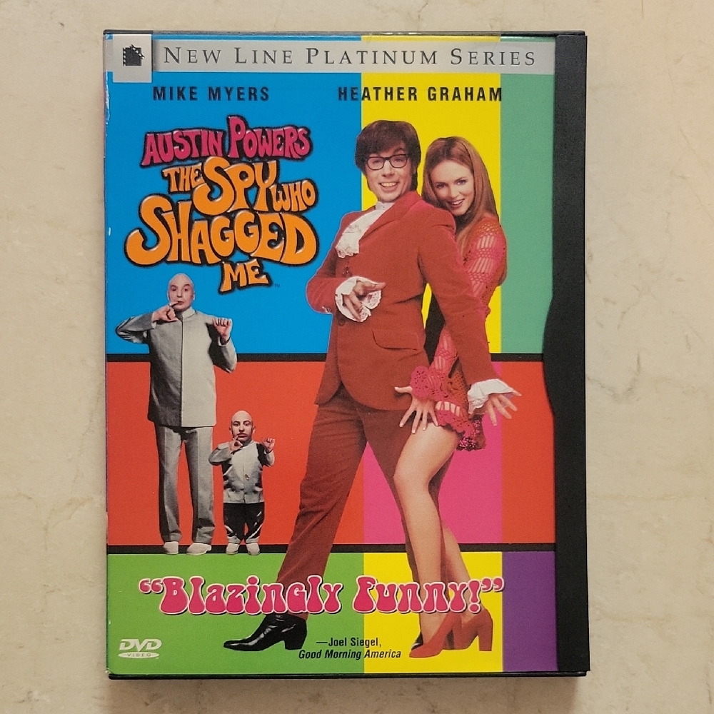 Austin Powers: The Spy Who Shagged Me DVD